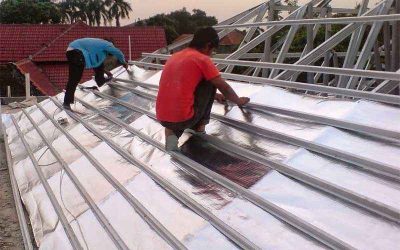 Mengenal Fungsi Flashing Atap Baja Ringan Demi Rumah Bebas Bocor