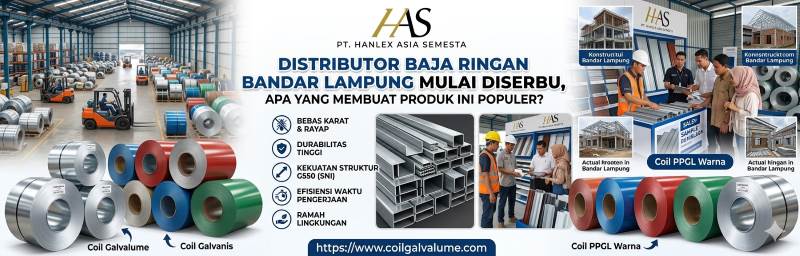 Distributor Baja Ringan Bandar Lampung Mulai Diserbu, Apa yang Membuat Produk Ini Populer?