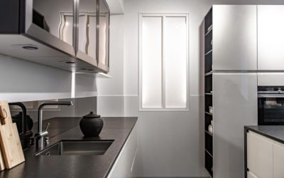 Desain Dapur dari Baja Ringan Terbaru untuk Hunian Sempit dengan Konsep Praktis dan Estetik